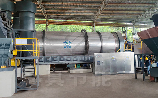 真節(jié)能啤酒糟烘干設(shè)備運(yùn)行現(xiàn)場(chǎng) 真節(jié)能啤酒糟烘干設(shè)備運(yùn)行現(xiàn)場(chǎng)